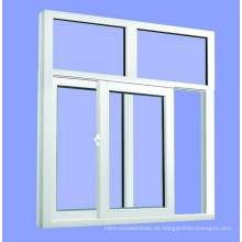 Ventana de plástico personalizada con perfil UPVC / PVC / ventana y puerta corredizas